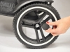Graco Evo xt ściąganie kół tylnych